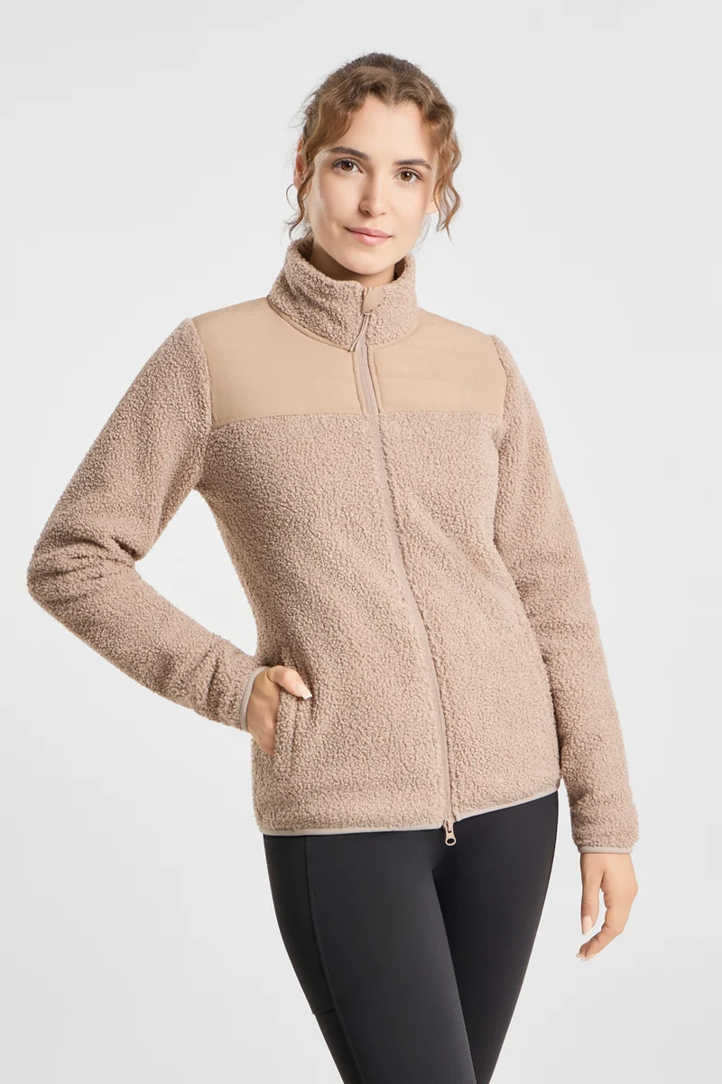 Misha Damen Fleecejacke Mushroom 36