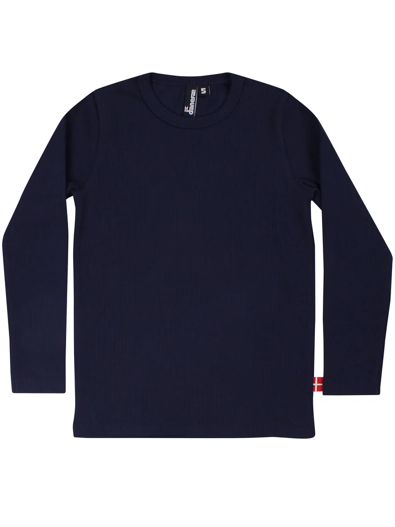 ESS - Danelemonade Ribbing Tee Dk Navy