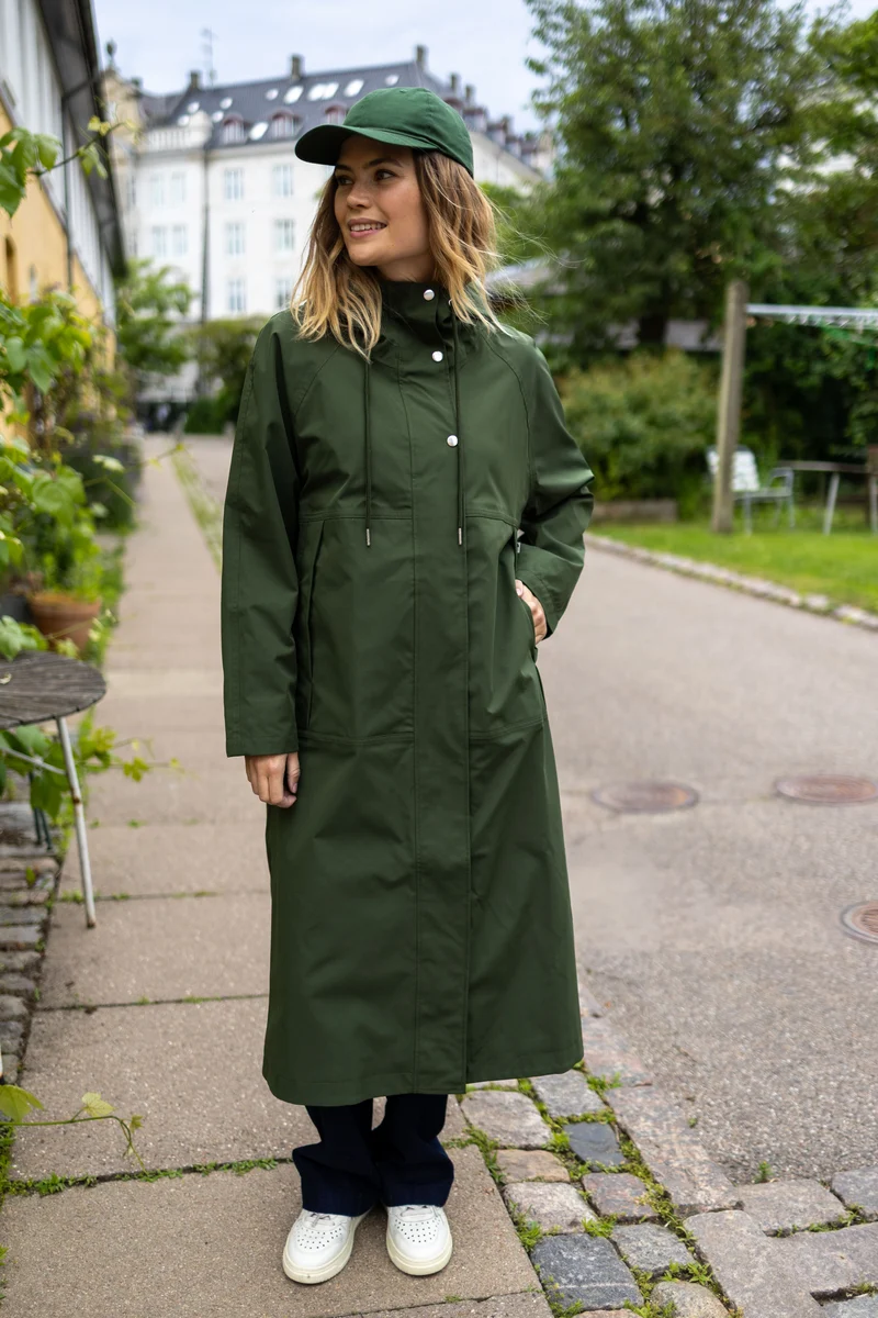 Danekastel Raincoat Dark Army
