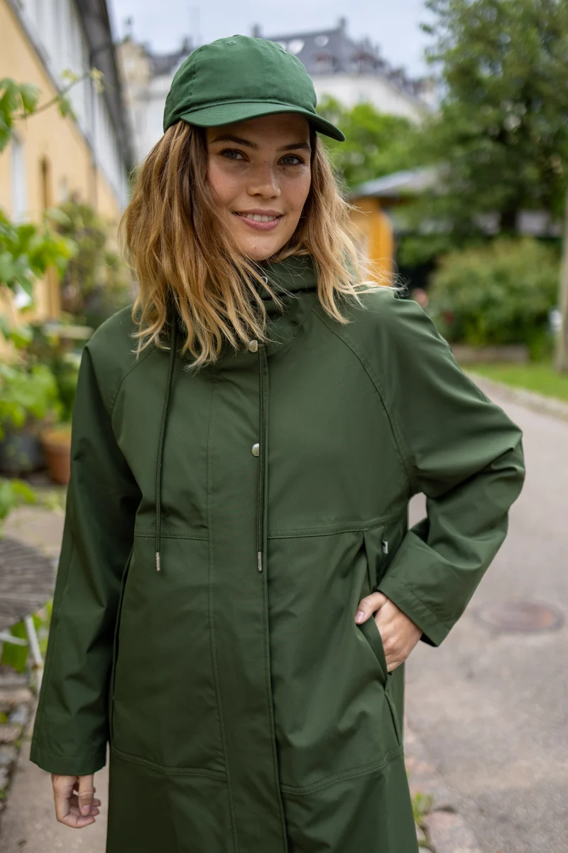 Danekastel Raincoat Dark Army