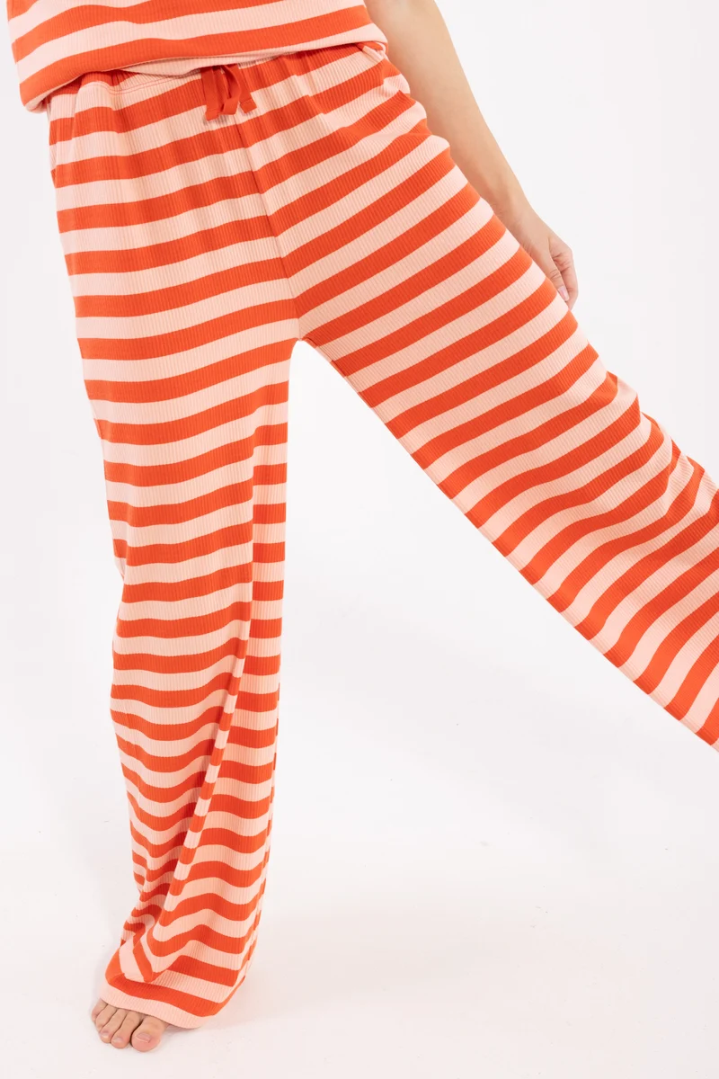 ESS - Danebalka Lounge Pants Bright Red/Powder