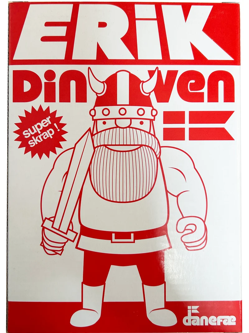 Eric Action Figure Red/Blue Stripe