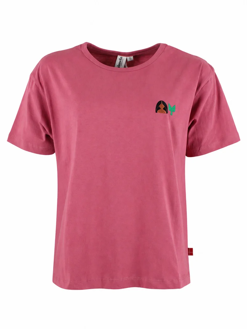 Danebasic Boxy Tee Soft Cherry HAVFRUE
