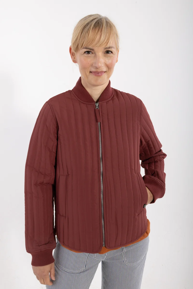 Danaktiv Thermo Jacket Dark Cherry