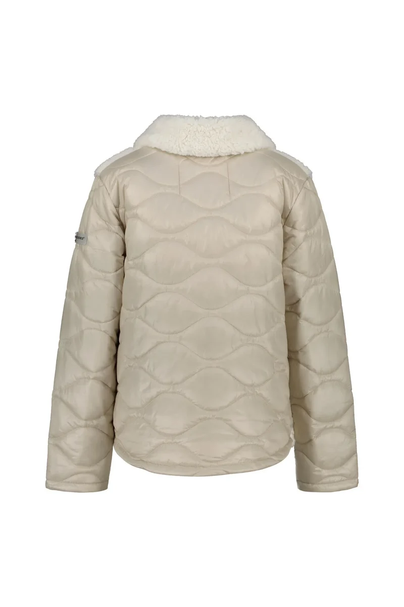 Übergangsjacke mit aufliegendem Kragen