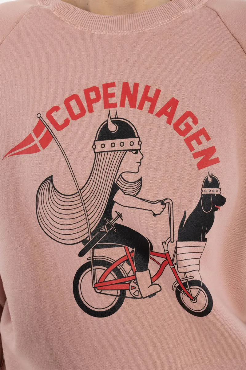 Danemama Moleton Sweat Gentle Rose CRUISER FREJA