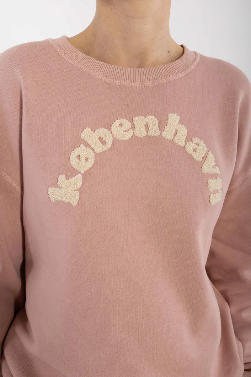 Danekøbenhavn Moleton Sweat Gentle Rose