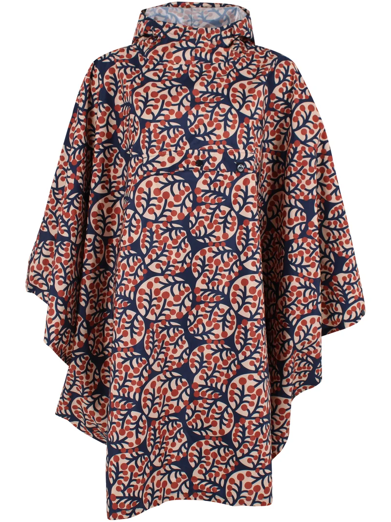Danepackit Rainponcho Dk Navy MACRO MICRO