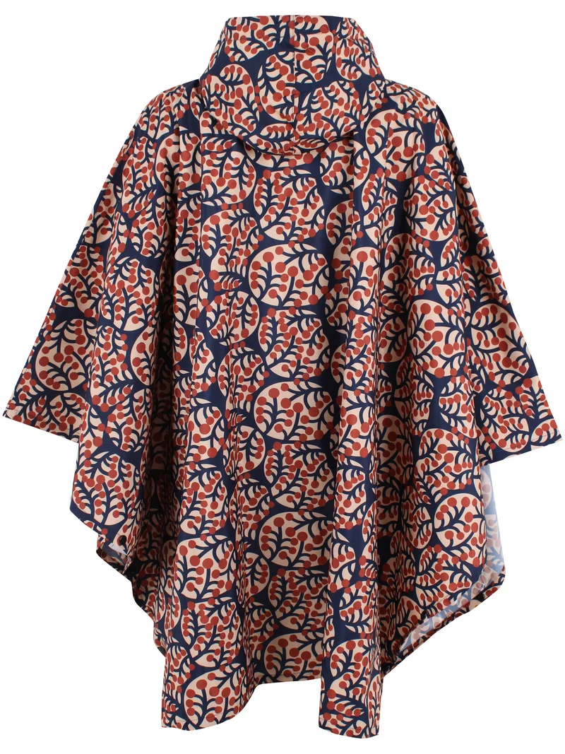 Danepackit Rainponcho Dk Navy MACRO MICRO