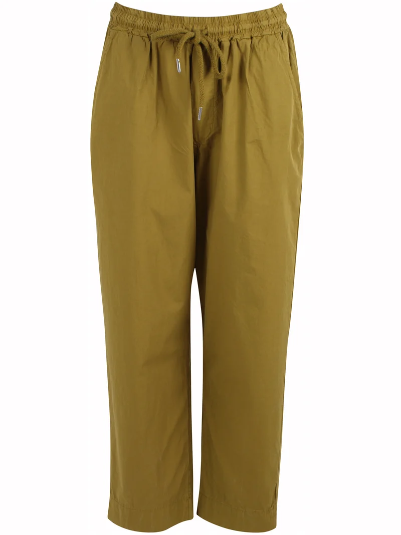 Danefunt Smooth Poplin Pants Olive