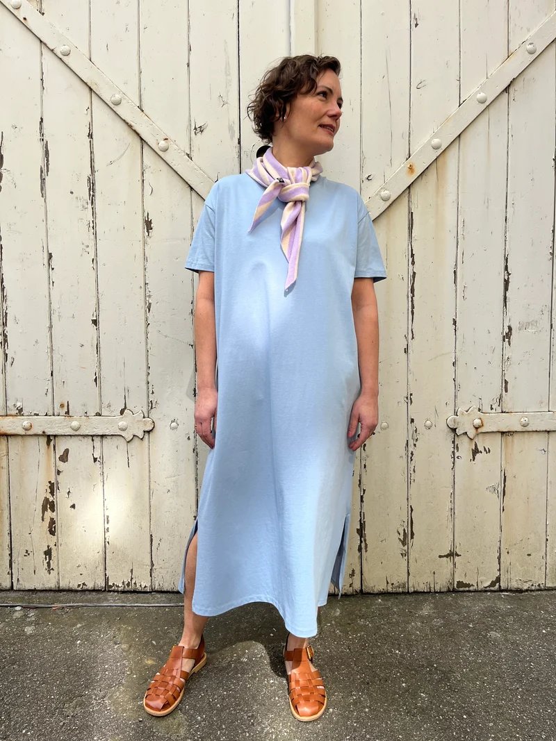 Danebasic Sweet Dress Cold Sky