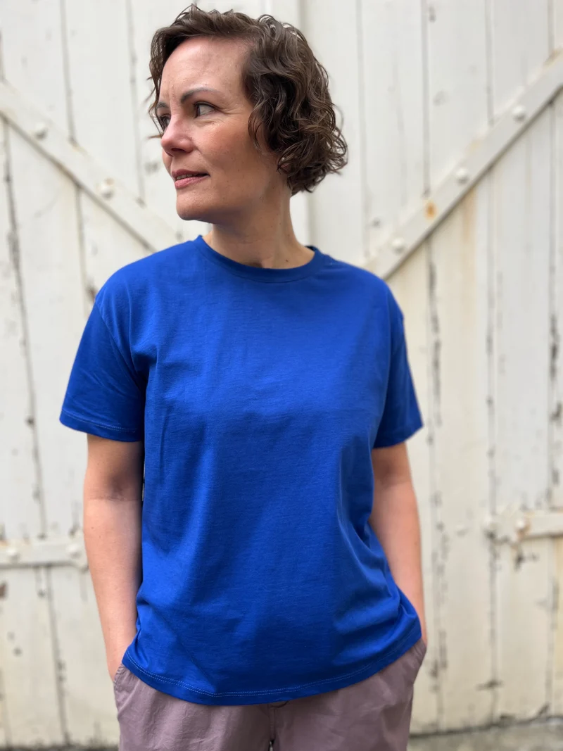 Danebasic Boxy Tee Dark Blue
