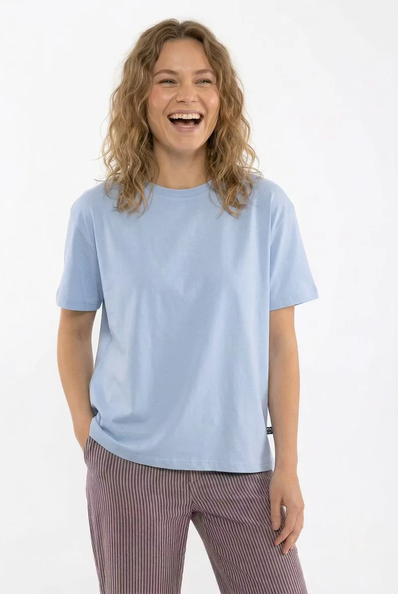 Danebasic Boxy Tee Cold Sky