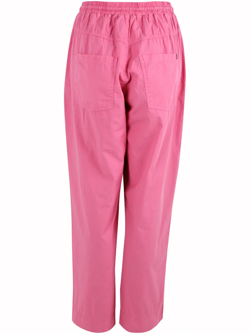 Danefunt Smooth Poplin Pants Soft Cherry