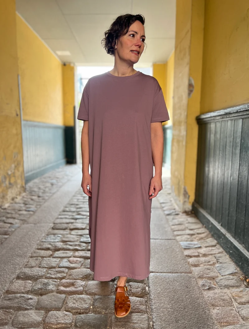 Danebasic Sweet Dress Mauve
