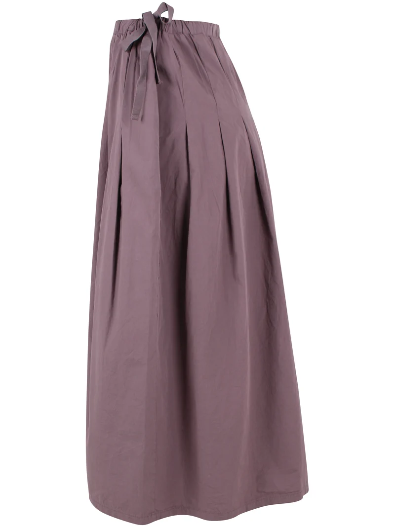 Daneminna Smooth Poplin Skirt Mauve