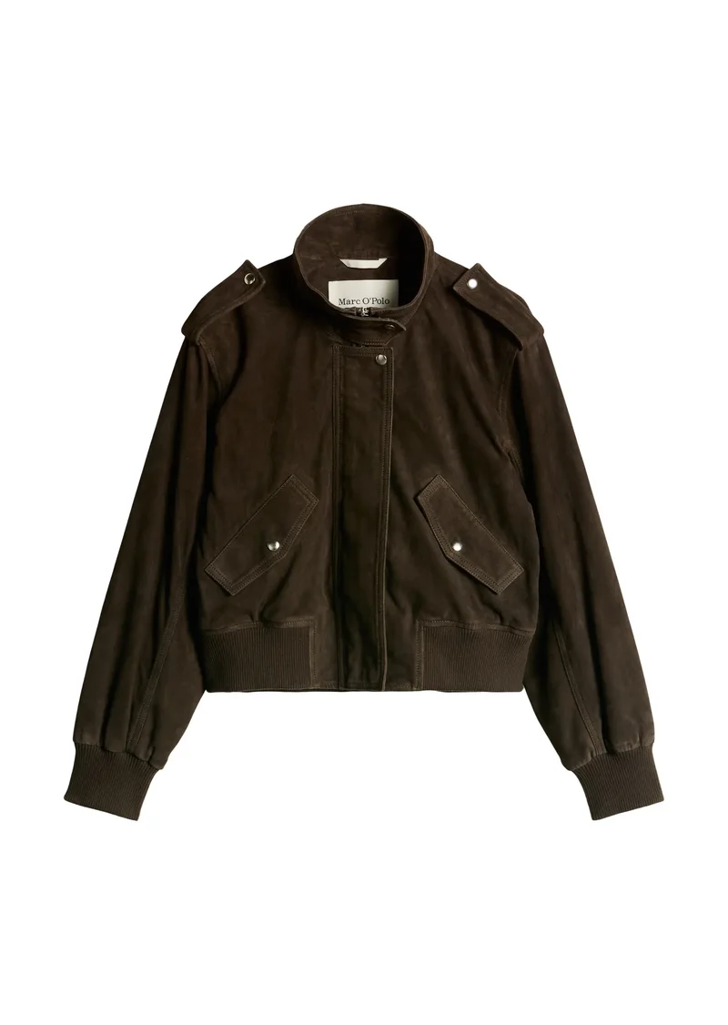 Lederblouson Regular Fit