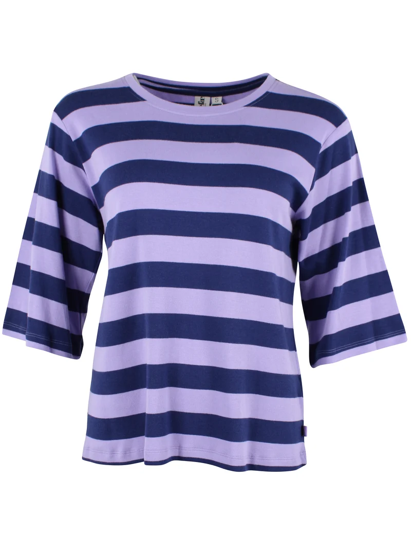 Daneglad Interlock Tee Dark Blue/Light Lilac