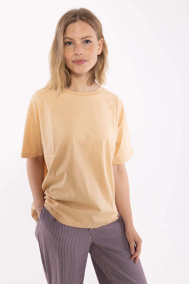 Danebasic Boxy Tee Nougat
