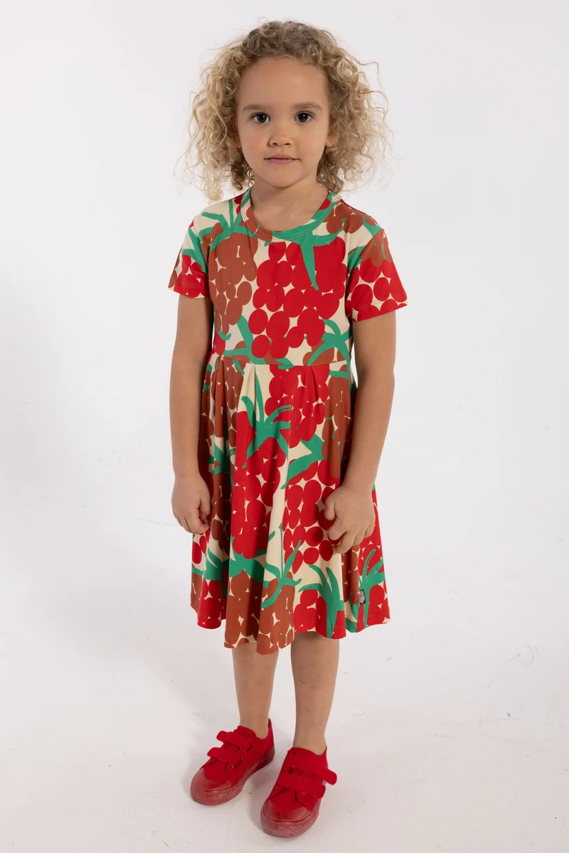 Danelollipop Cotton Dress Light Beige MAXIBERRY