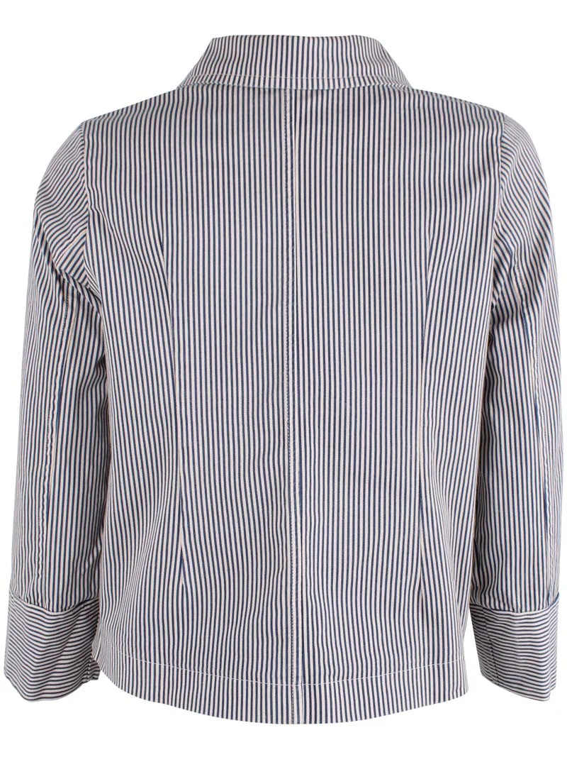 Danekind Stretch Canvas Blazer Dk Navy/Chalk