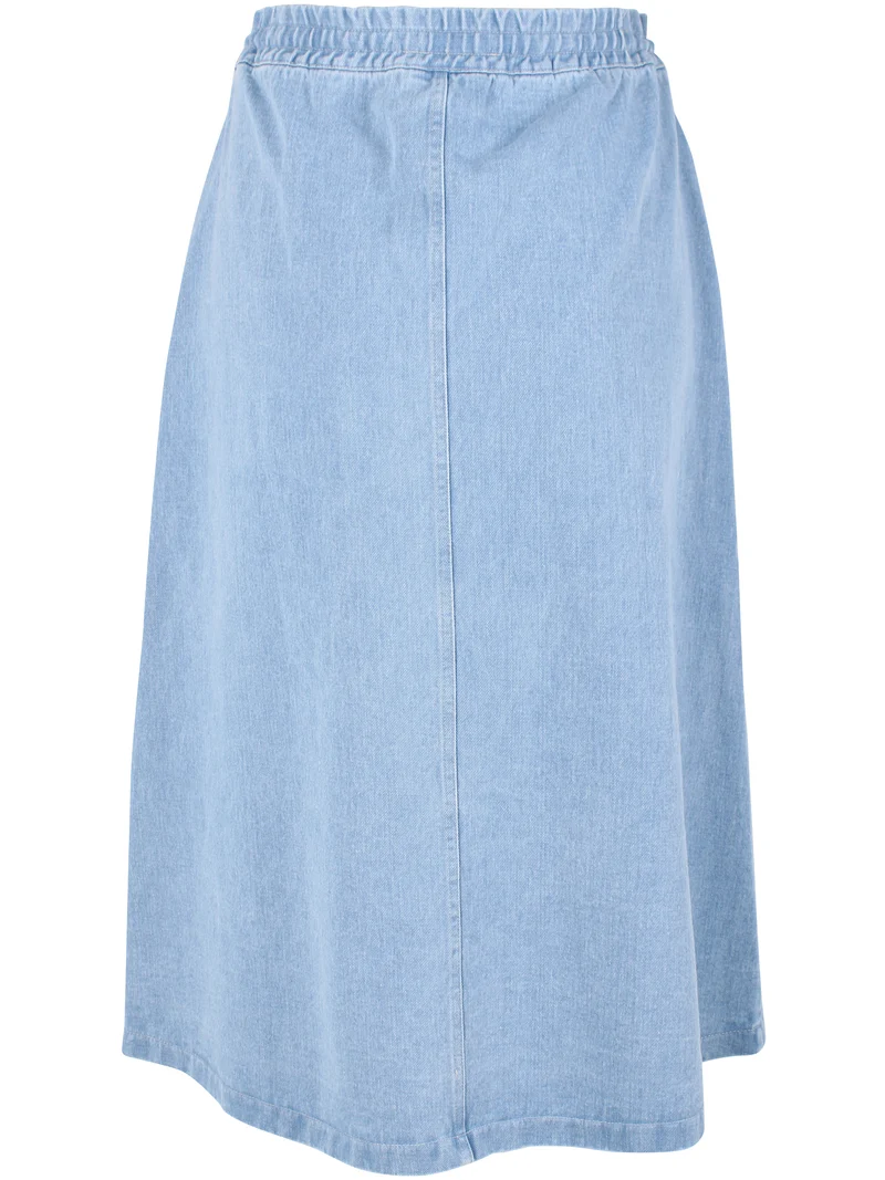 Daneprime Denim Skirt Light Blue