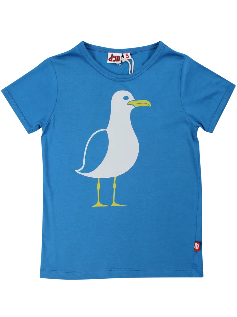 Dyrhide SS T Warm Blue MAAGE