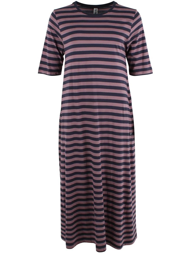 Danebasic Goodnews Dress Mauve/Dark Navy