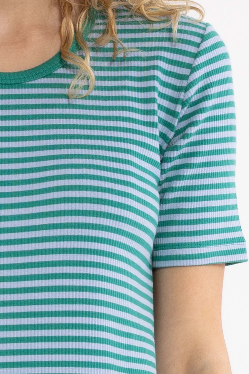 Danicon Ribbing Dress Cold Sky/Teal Lake