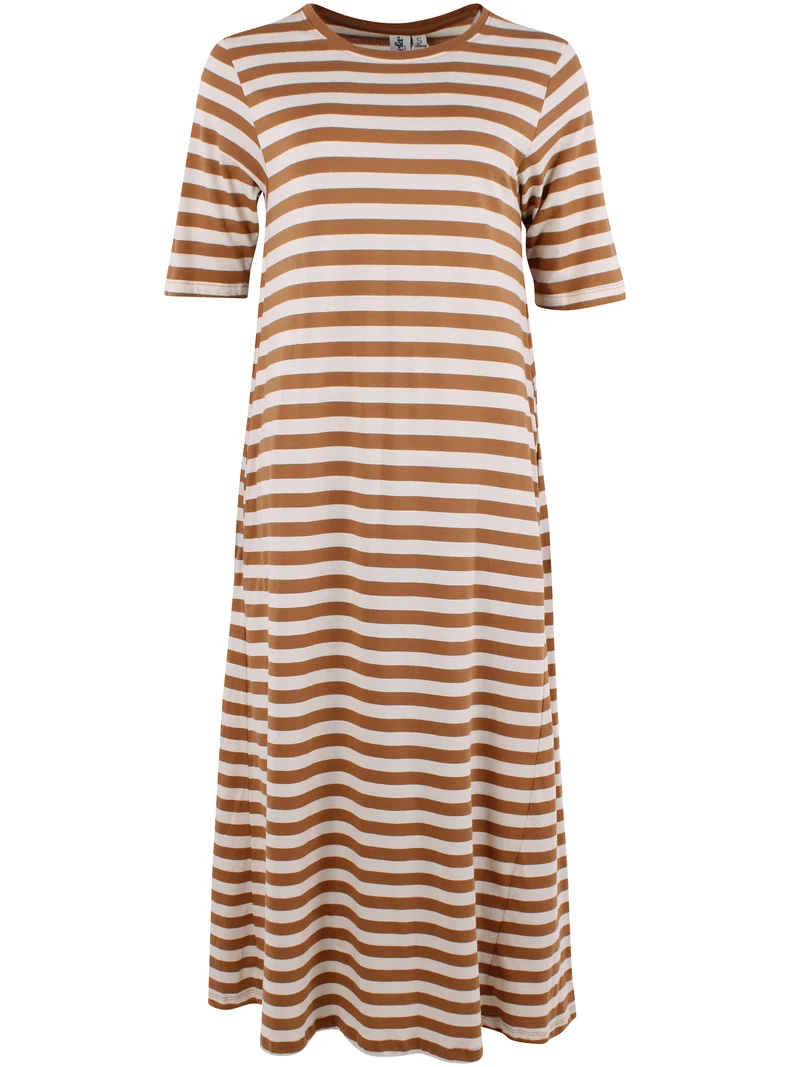Danebasic Goodnews Dress Light Beige/Mokka