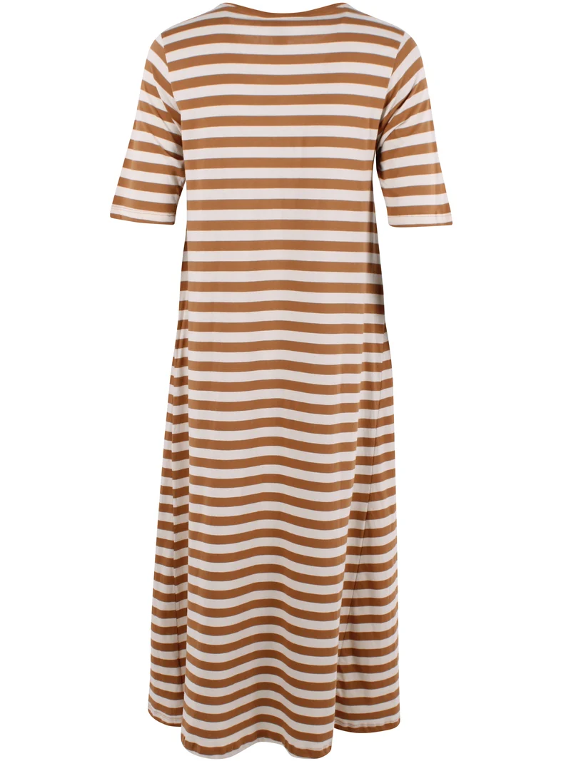 Danebasic Goodnews Dress Light Beige/Mokka