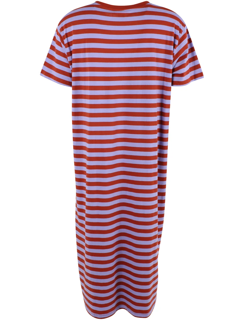 Danebasic Sweet Dress Light Lilac/Chili