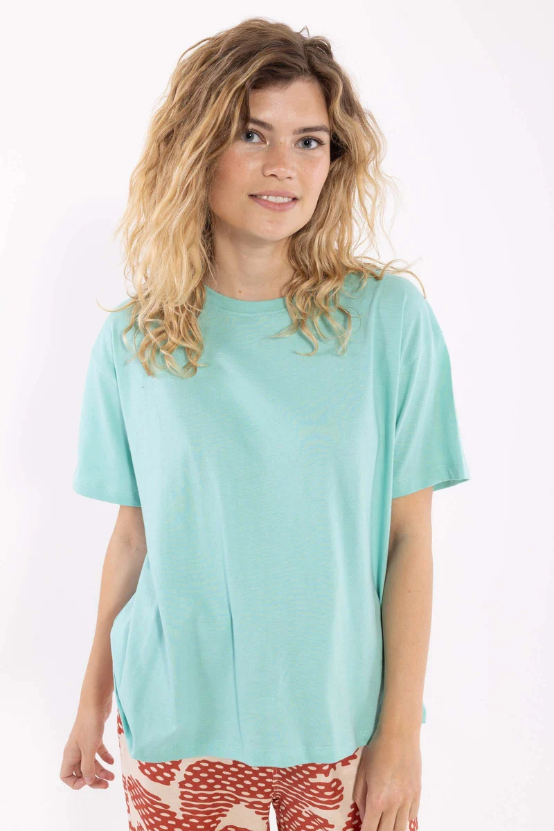 Danebasic Boxy Tee Faded Mint