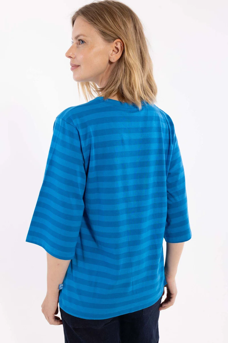 Danebasic Glad Tee Warm Blue/Faded Blue