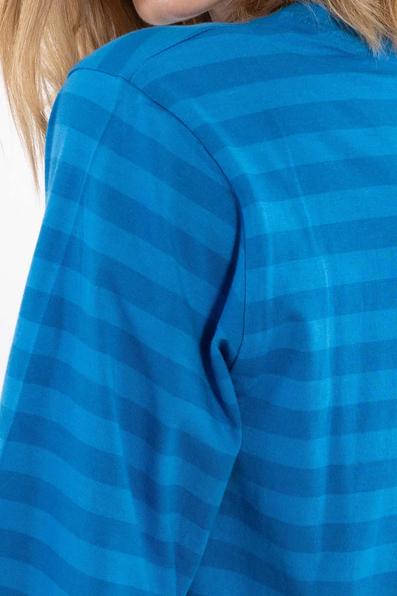 Danebasic Glad Tee Warm Blue/Faded Blue