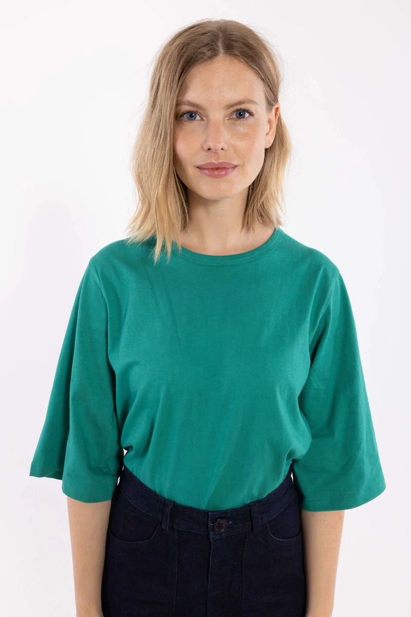 Danebasic Glad Tee Teal Lake