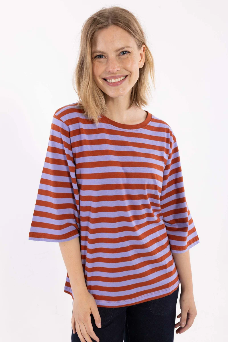 Danebasic Glad Tee Light Lilac/Chili