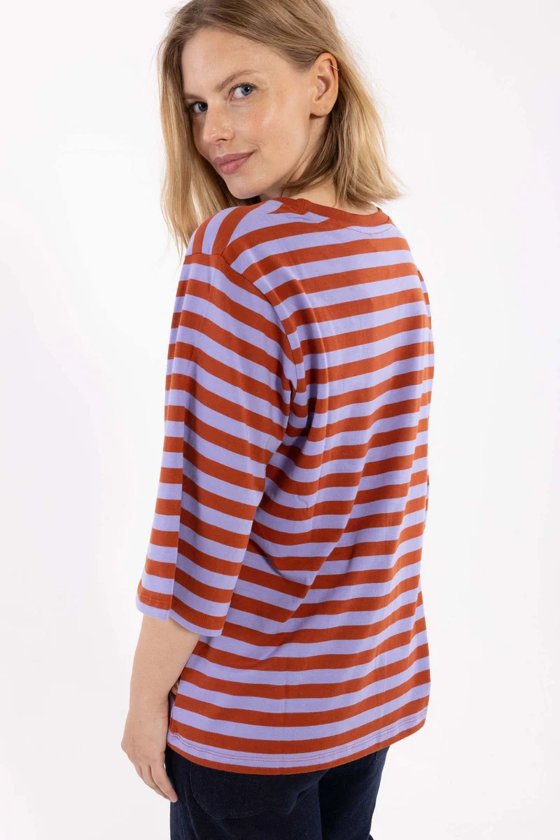 Danebasic Glad Tee Light Lilac/Chili