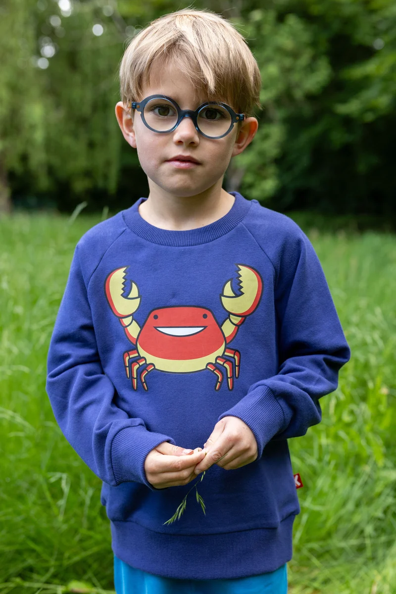 Dyrbellow Sweat Dark Blue KRABBE
