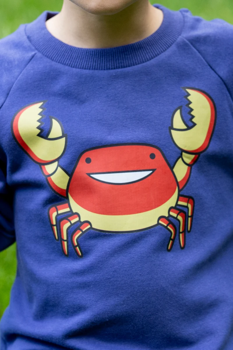Dyrbellow Sweat Dark Blue KRABBE