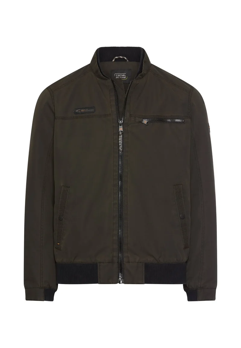Bomberjacke mit Strickbund