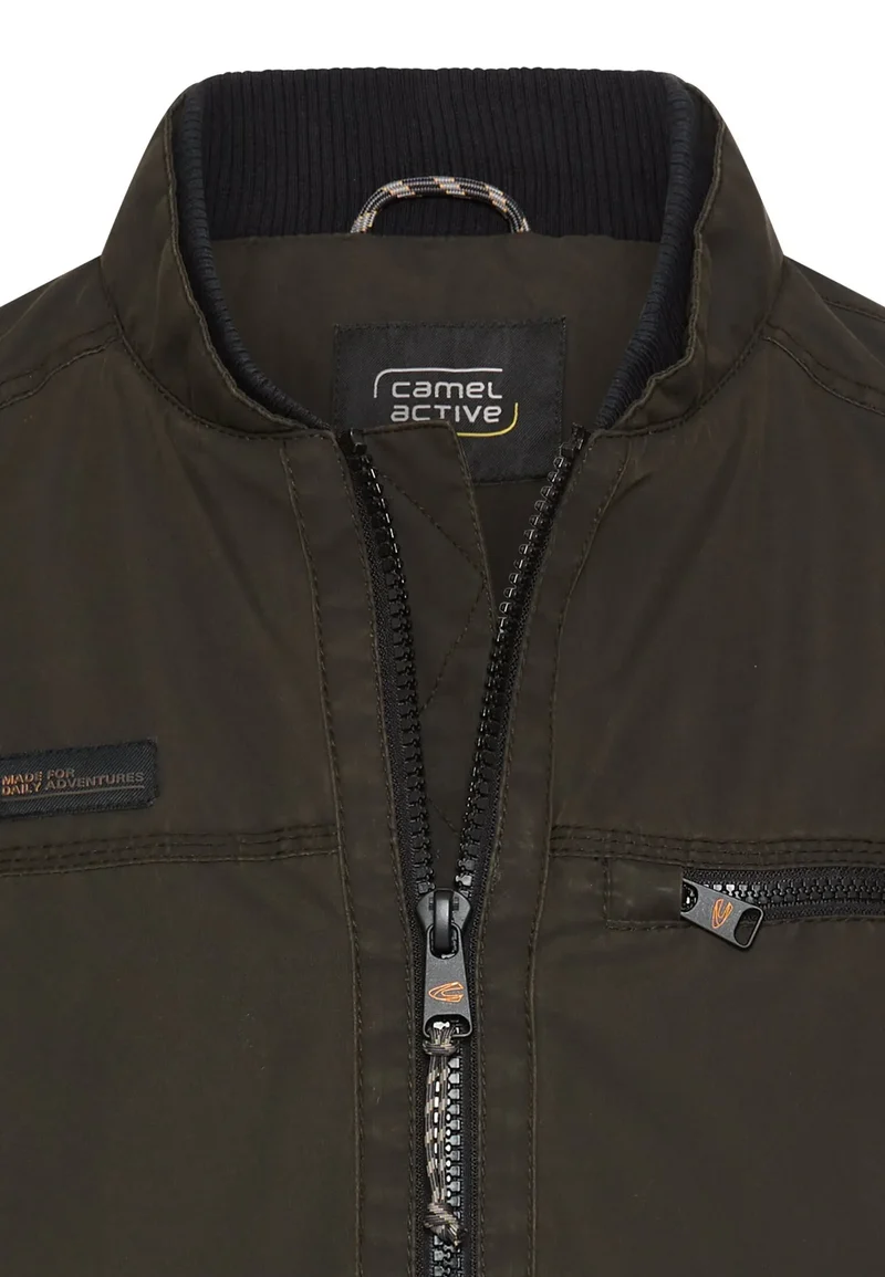Bomberjacke mit Strickbund