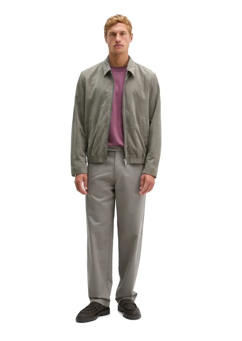Lederjacke Regular Fit