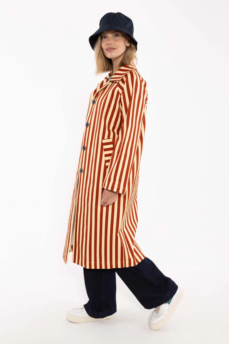 Daneladylike Stretch Canvas Jacket Chili/Nougat