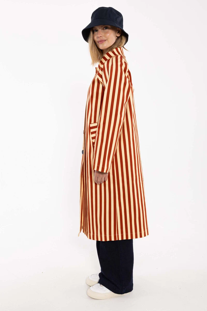 Daneladylike Stretch Canvas Jacket Chili/Nougat