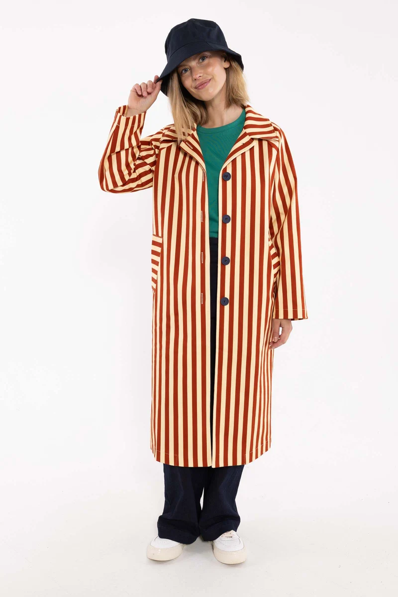 Daneladylike Stretch Canvas Jacket Chili/Nougat