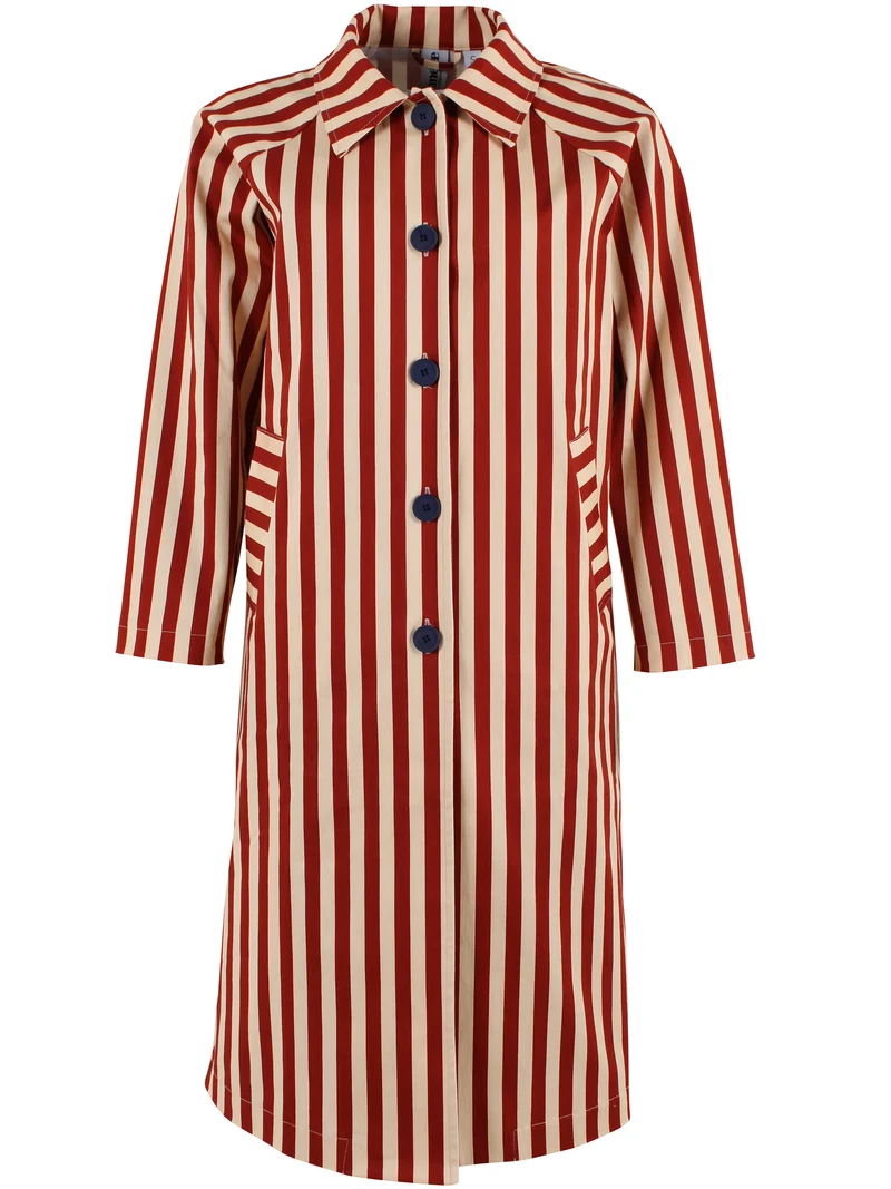 Daneladylike Stretch Canvas Jacket Chili/Nougat