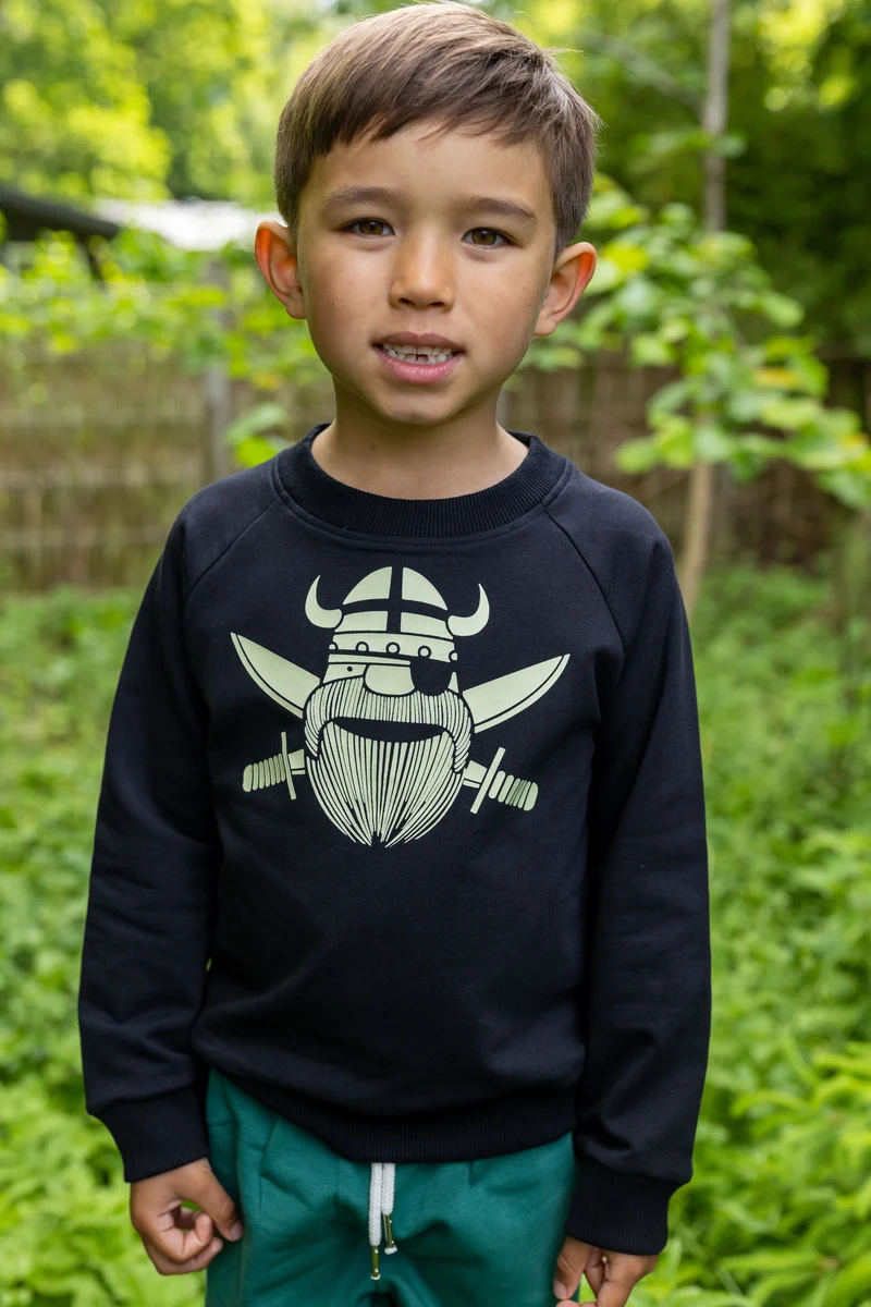Danamerika Sweat Black PIRAT (Glow In The Dark)