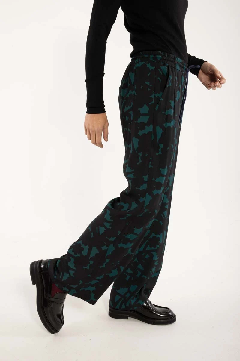Danebreeze Sateen Twill Pants Dk Slate BRAMBLE