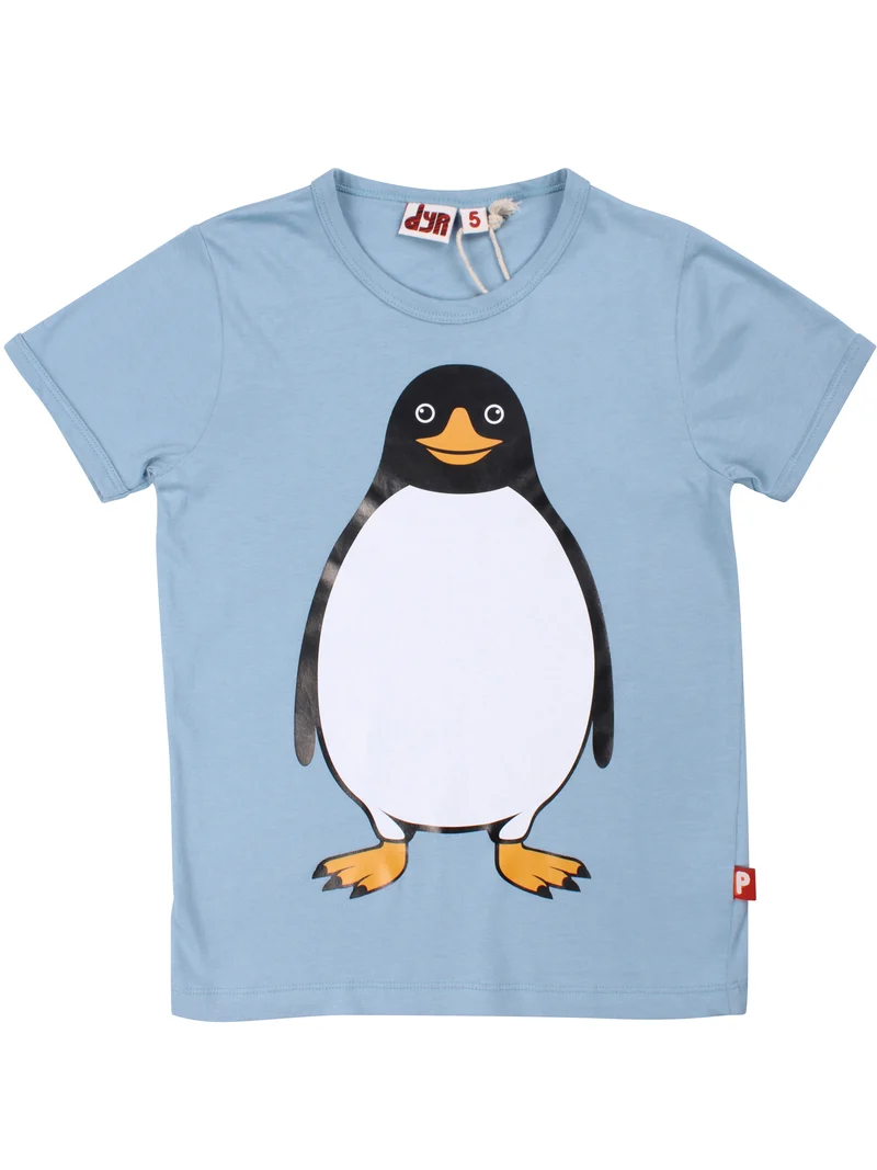 Dyrhide SS T Light Blue PINGVIN